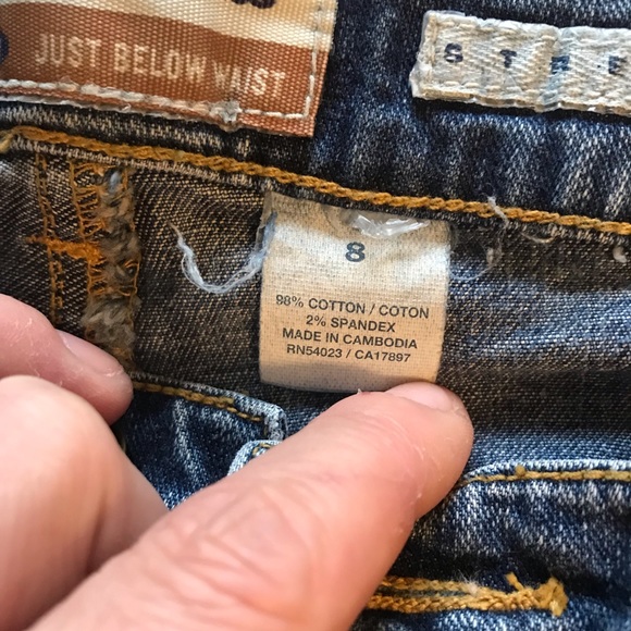 OLD NAVY STRETCH JUST BELOW WAIST CAPRI JEANS - Picture 6 of 6